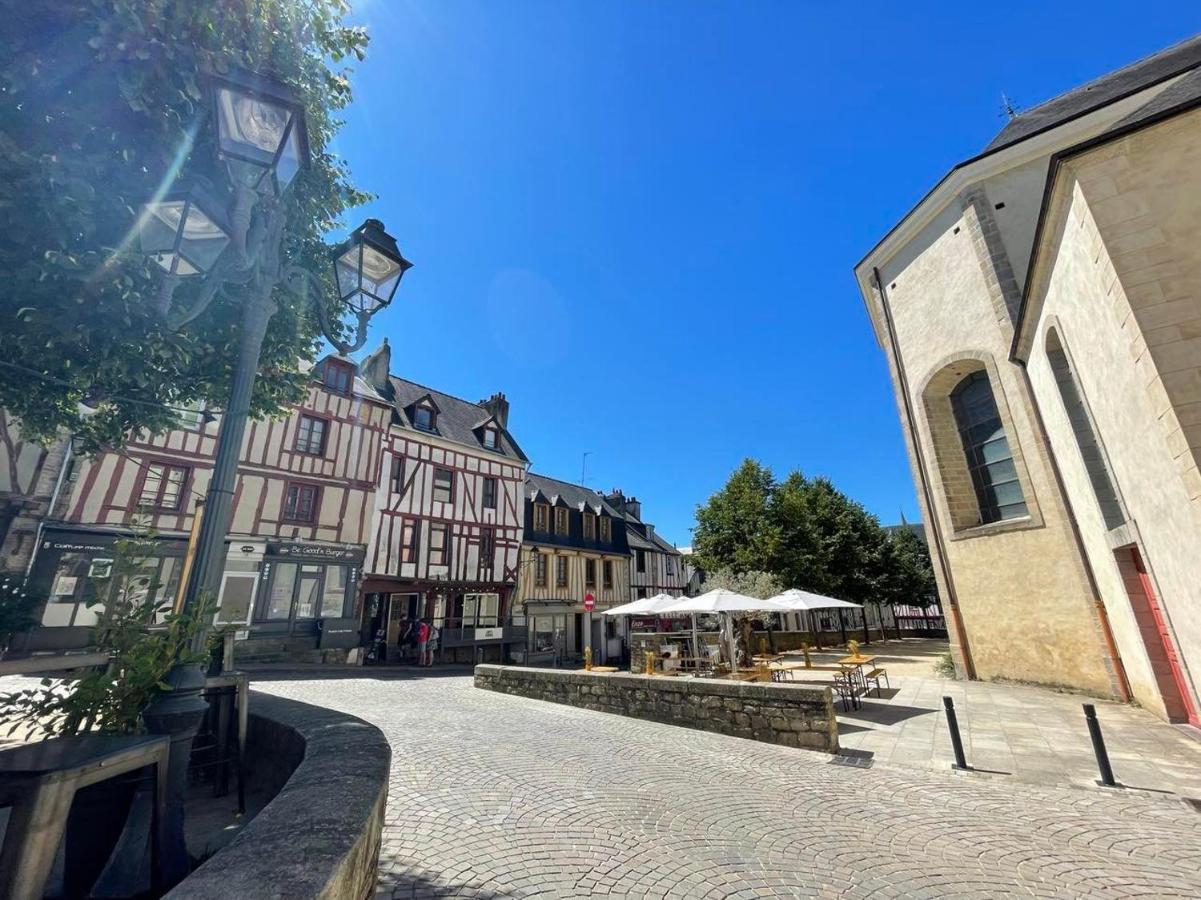 Le Patio, Coeur De Ville Avec Garage Et Jardin Ванн Экстерьер фото
